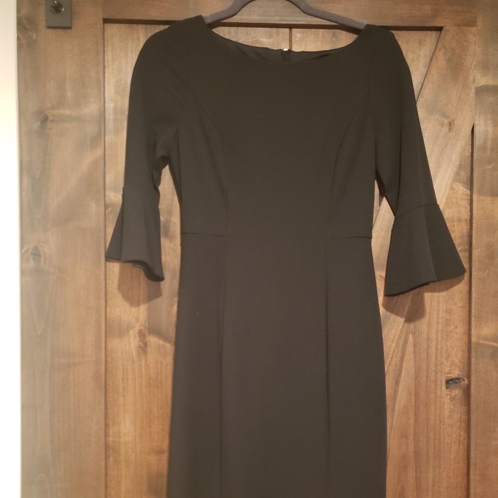 White House Black Market Sheath Dress Black Size 0